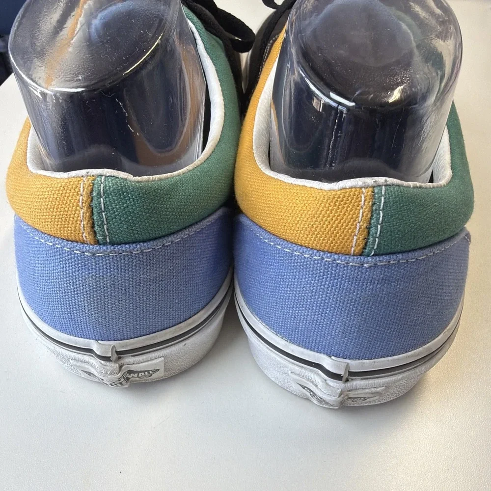 Vans Era Mix Match Cadminum Color Block Sneaker Low Top Retro Men 10 Women 11.5